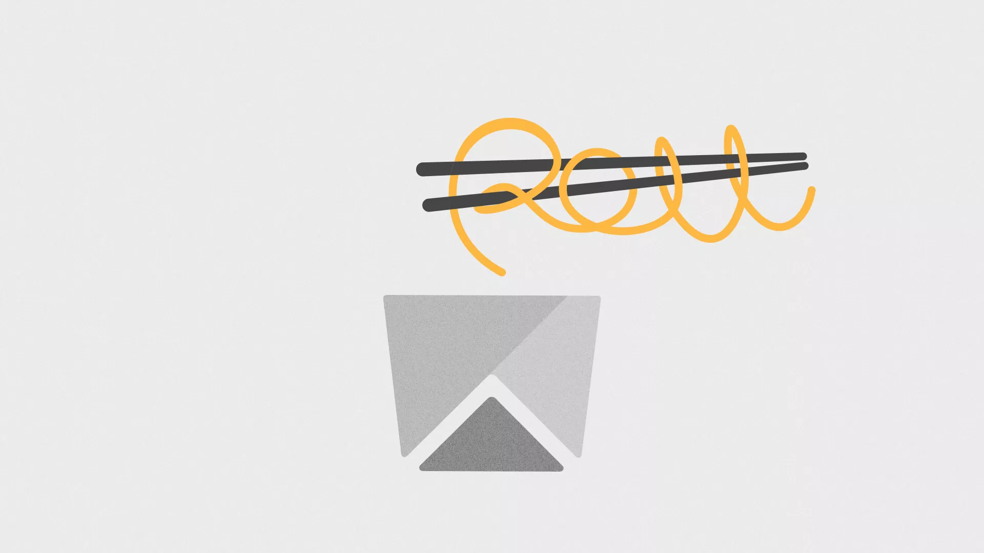 Оформление меню суши-бара «Roll Wok Club» в Домодедово