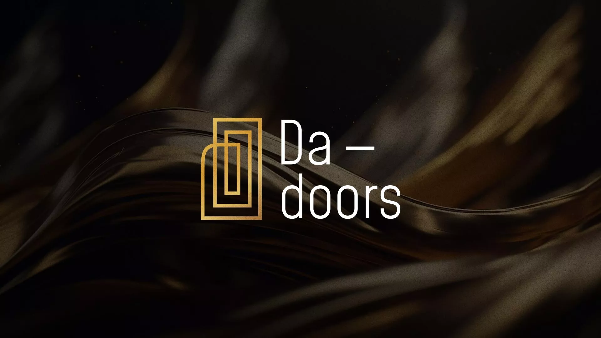 Разработка логотипа для компании «DA-DOORS» в Домодедово