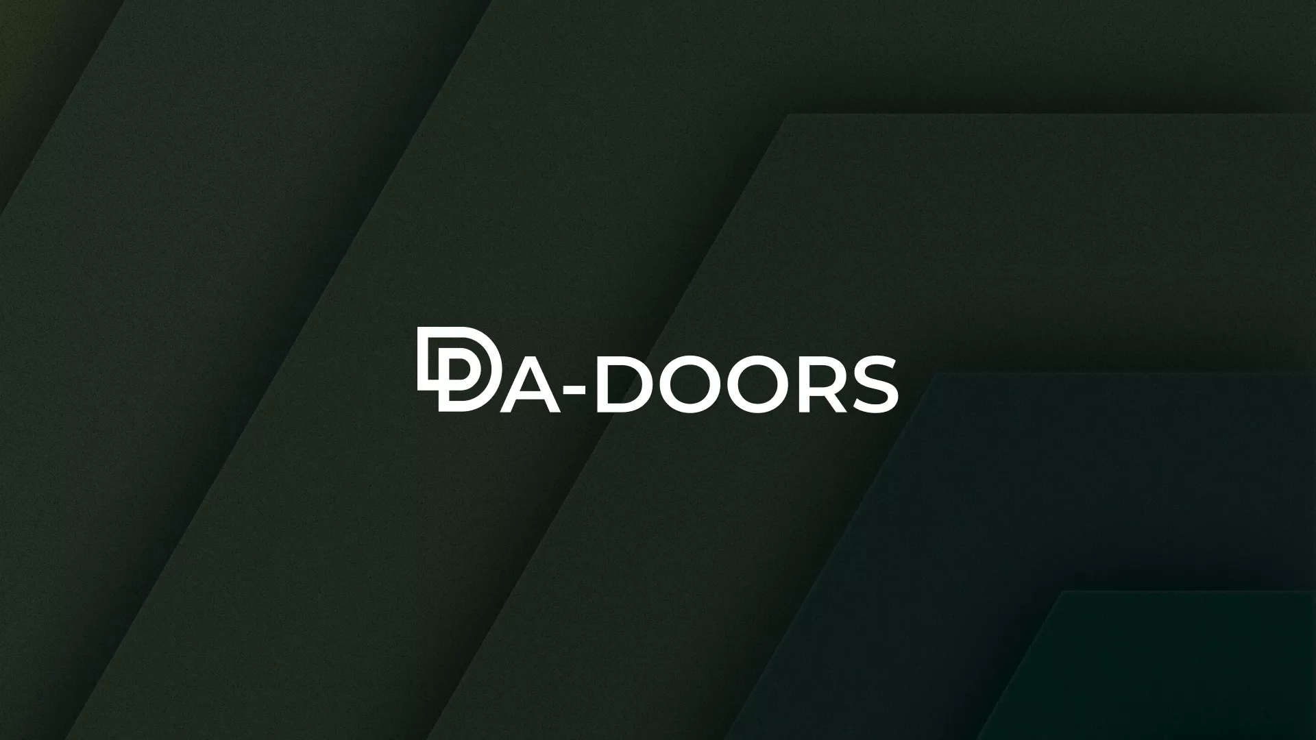 Создание логотипа компании «DA-DOORS» в Домодедово
